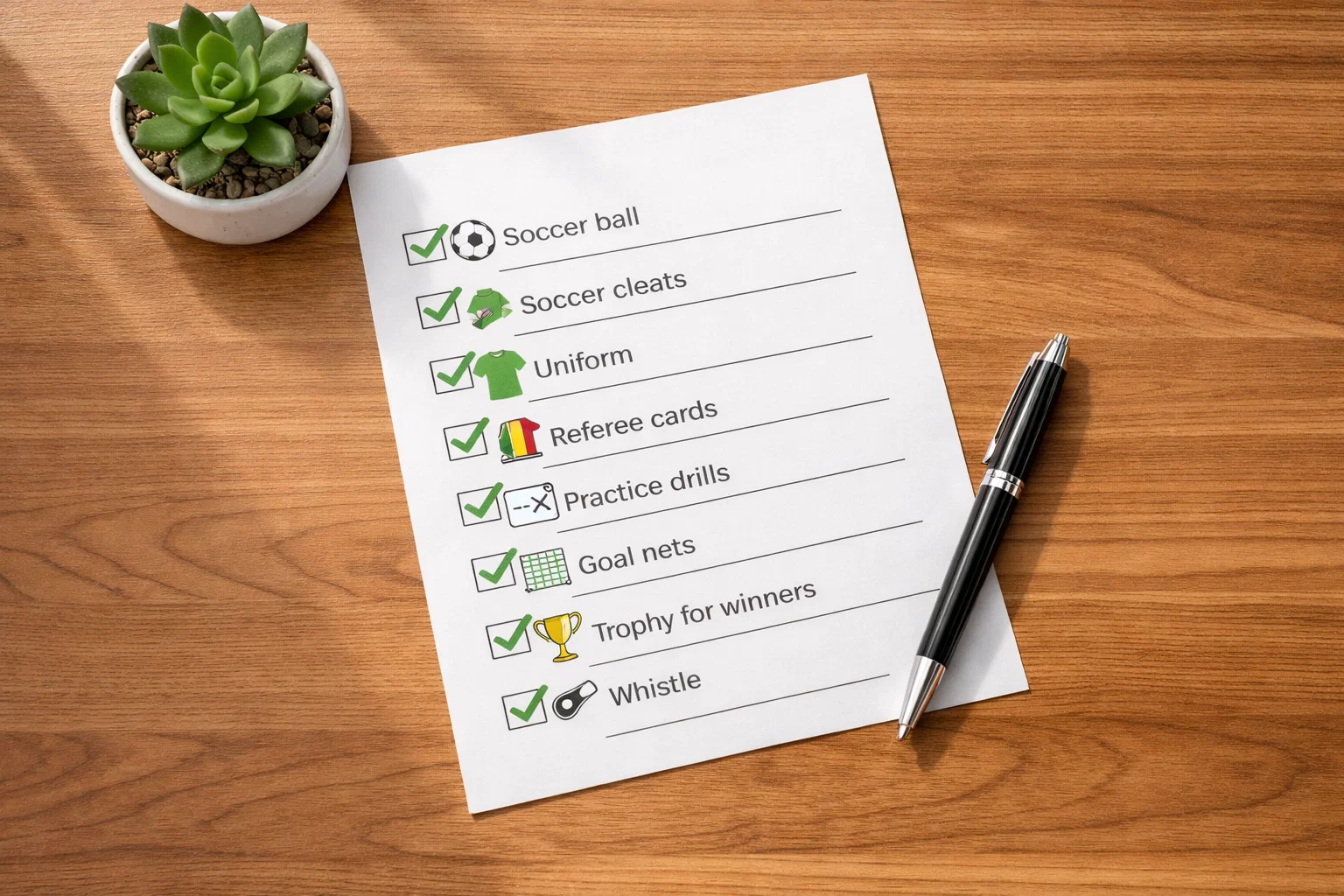Checklist met beoordelingscriteria voor bookmakers